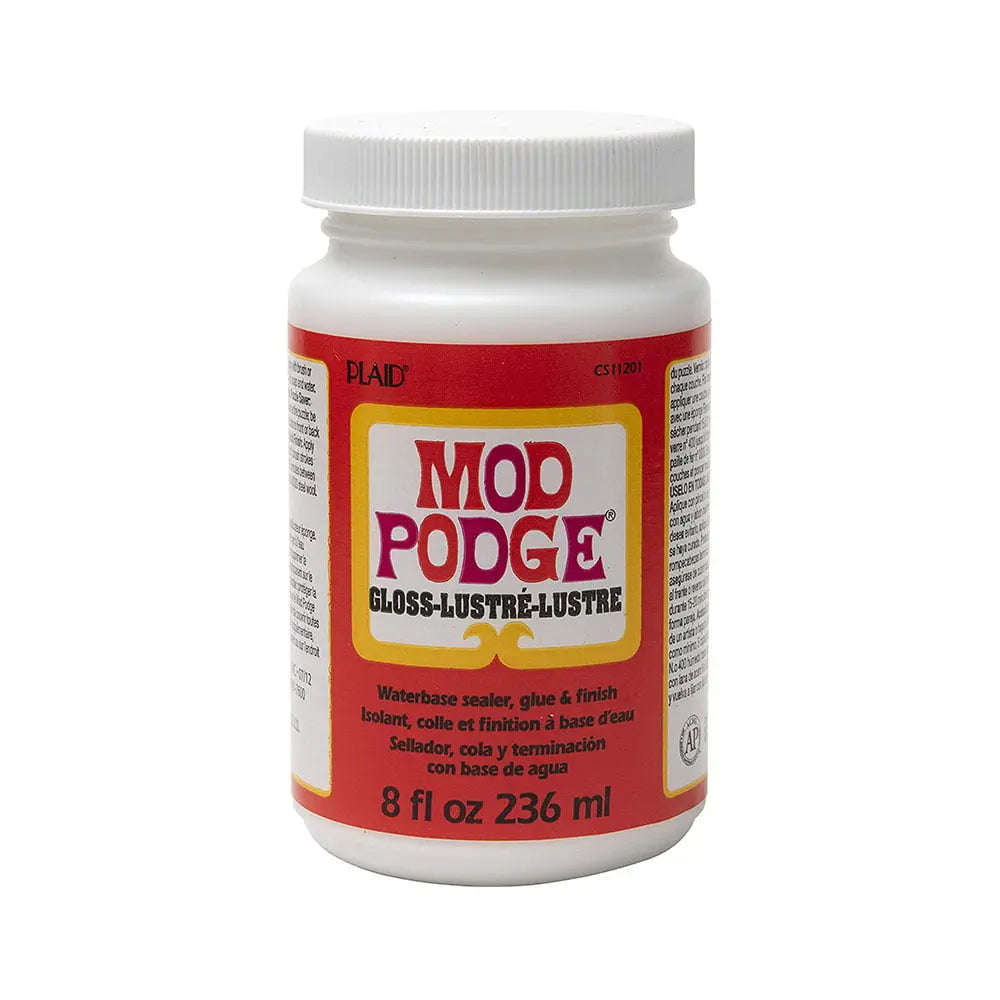 Plaid Mod Podge Gloss Plaid